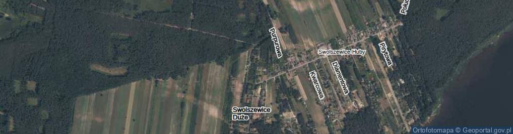 Zdjęcie satelitarne Perłowa ul.